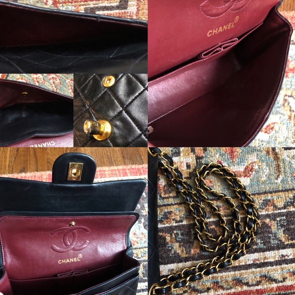 SOLD***Chanel Vintage Classic Double Flap Bag - Picture 11 of 13